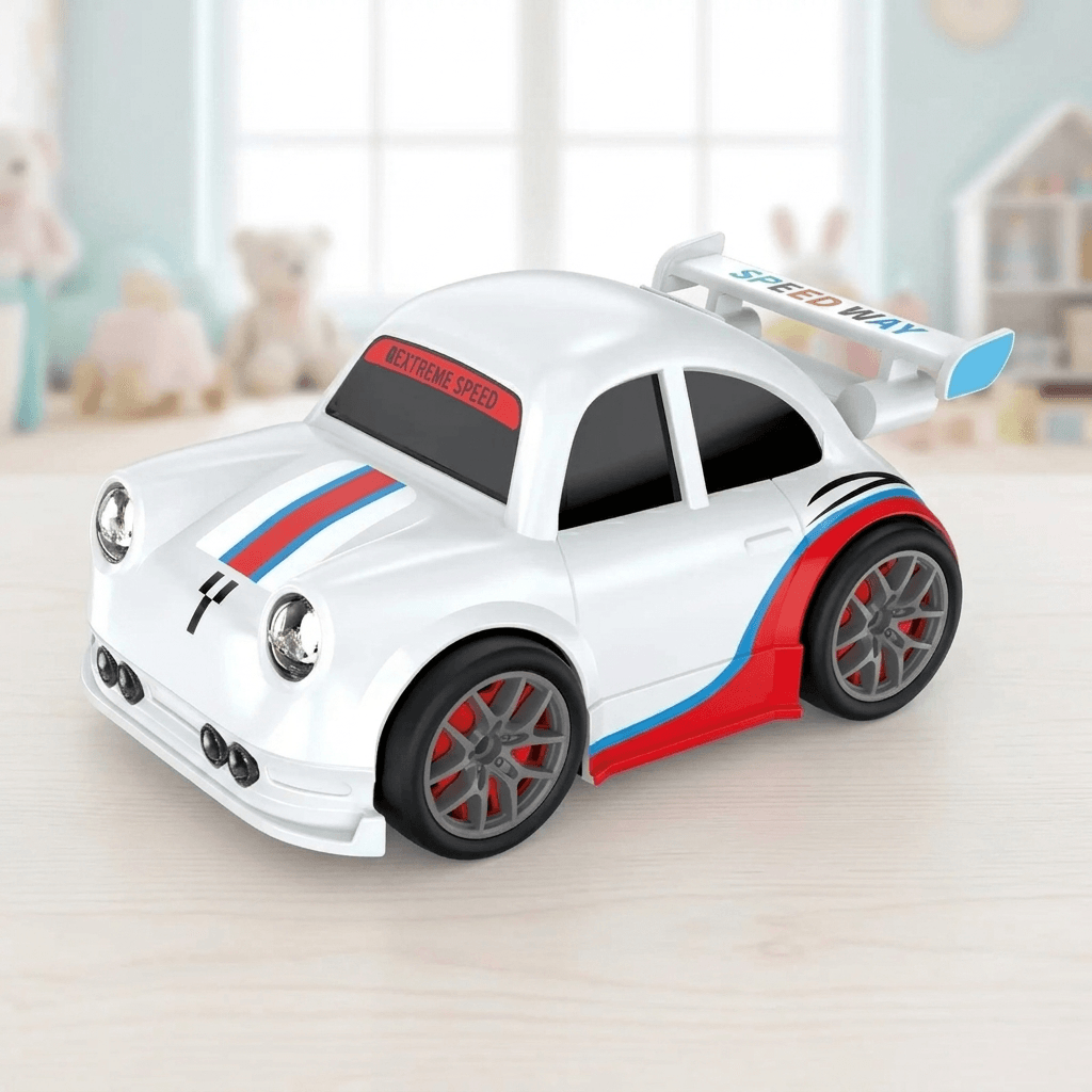 Gesture-Control Stunt Car with Lights and 360° Spins