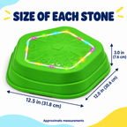 Light-Up Musical Stepping Stones for Kids