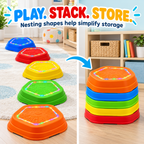 Light-Up Musical Stepping Stones for Kids
