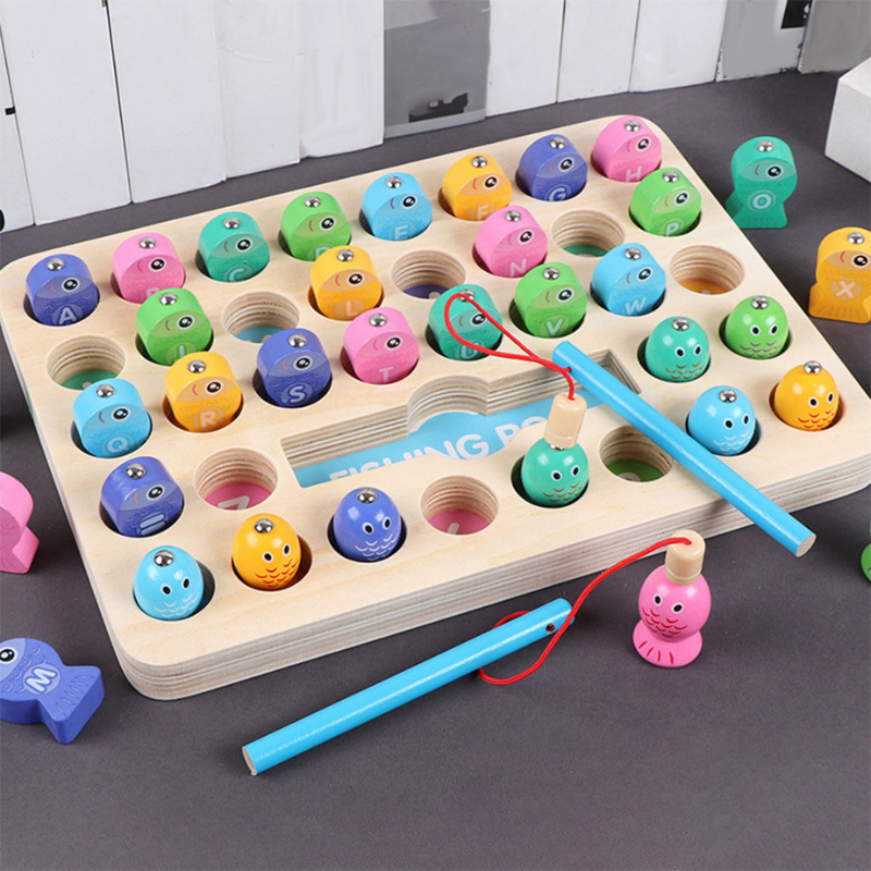 LetterLake Magnetic Fishing Learning Game