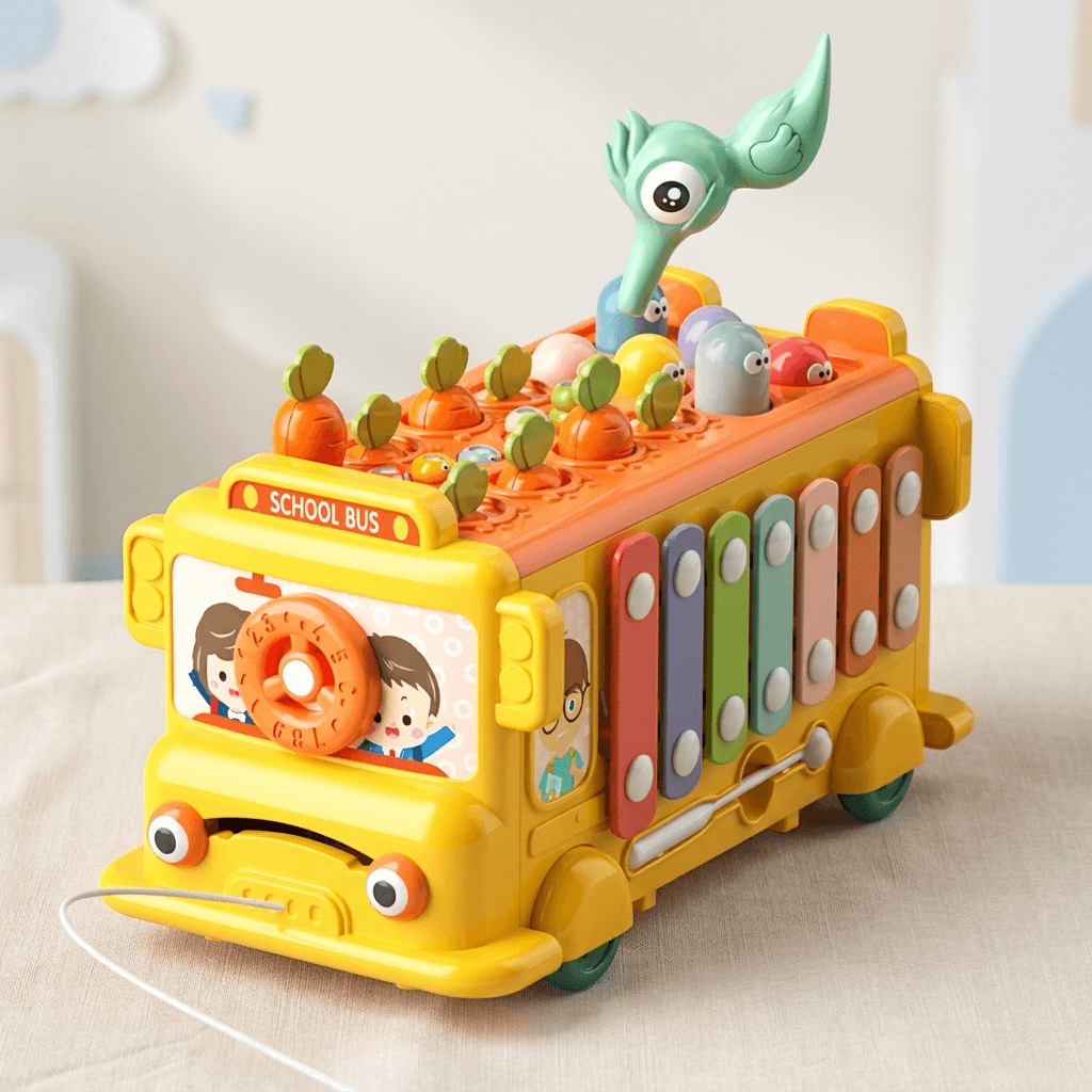Multifunction Activity Bus for Sensory Learning and Play