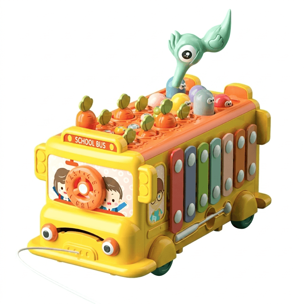 Multifunction Activity Bus for Sensory Learning and Play