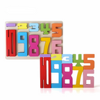 Wooden Number Stacking Blocks - main product image