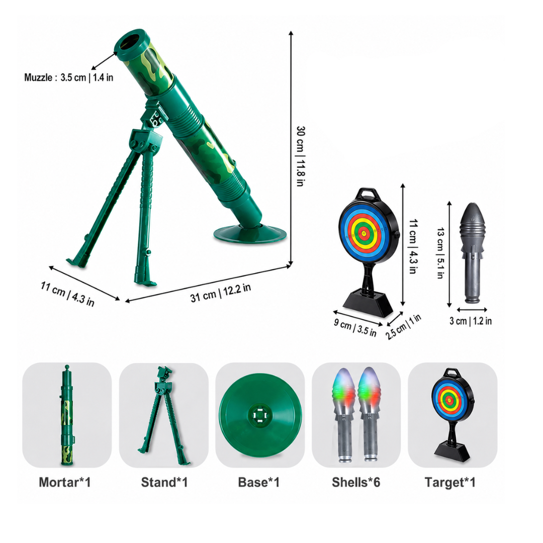 Simulation Rocket Launcher Toy