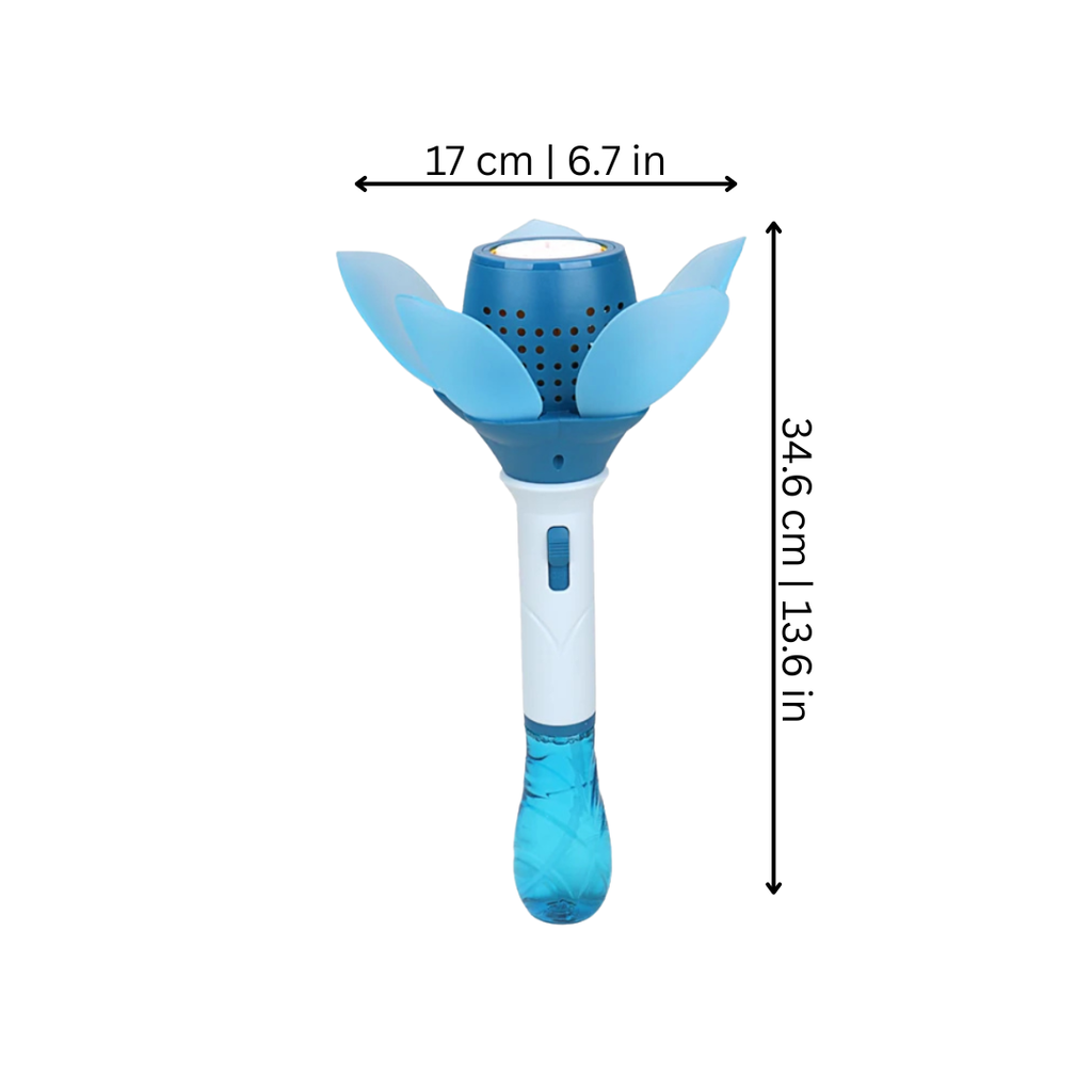 Light-Up Flower Bubble Wand