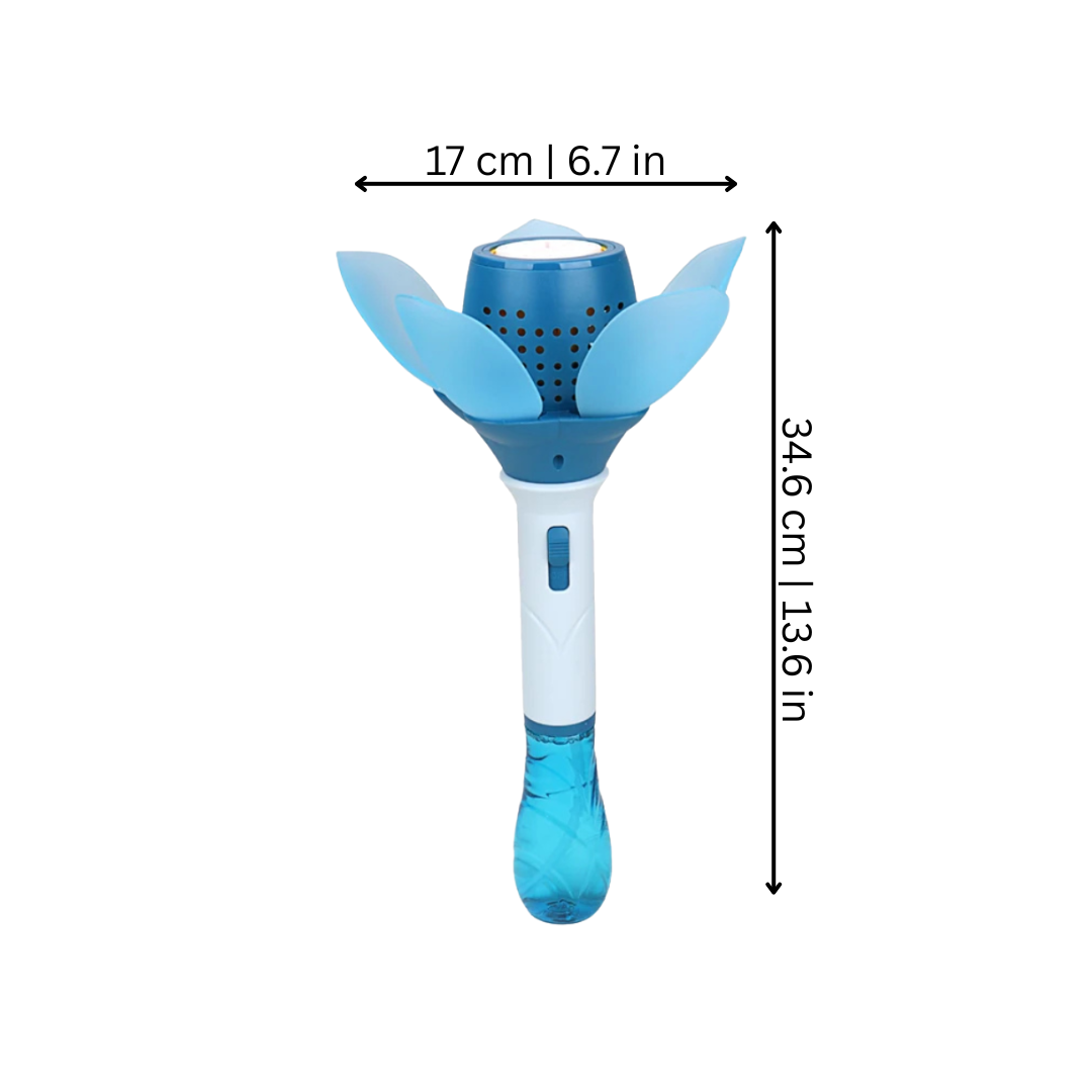 Light-Up Flower Bubble Wand