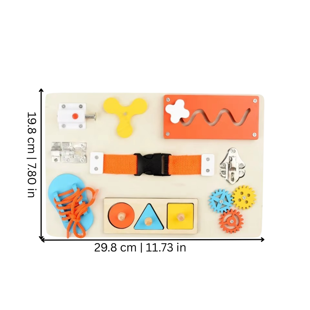 Sensory Busy Board for Early Learning