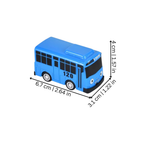 Friction-Powered Bus Toy for Quick Races and Pretend Trips