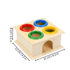 Wooden Hammer Ball Game for Hands-On Learning Fun