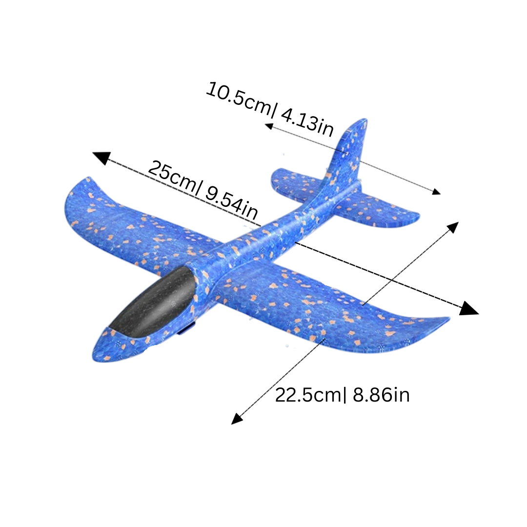 Kids Foam Ejection Aircraft Toy for Outdoor Park Play