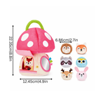 Soft Mushroom Activity Toy for Little Hands