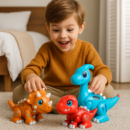 Build and Play Dinosaur Set