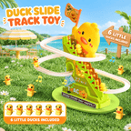 Duck Stair Climbing Toy with Lights & Music – Electric Duck Slide Track