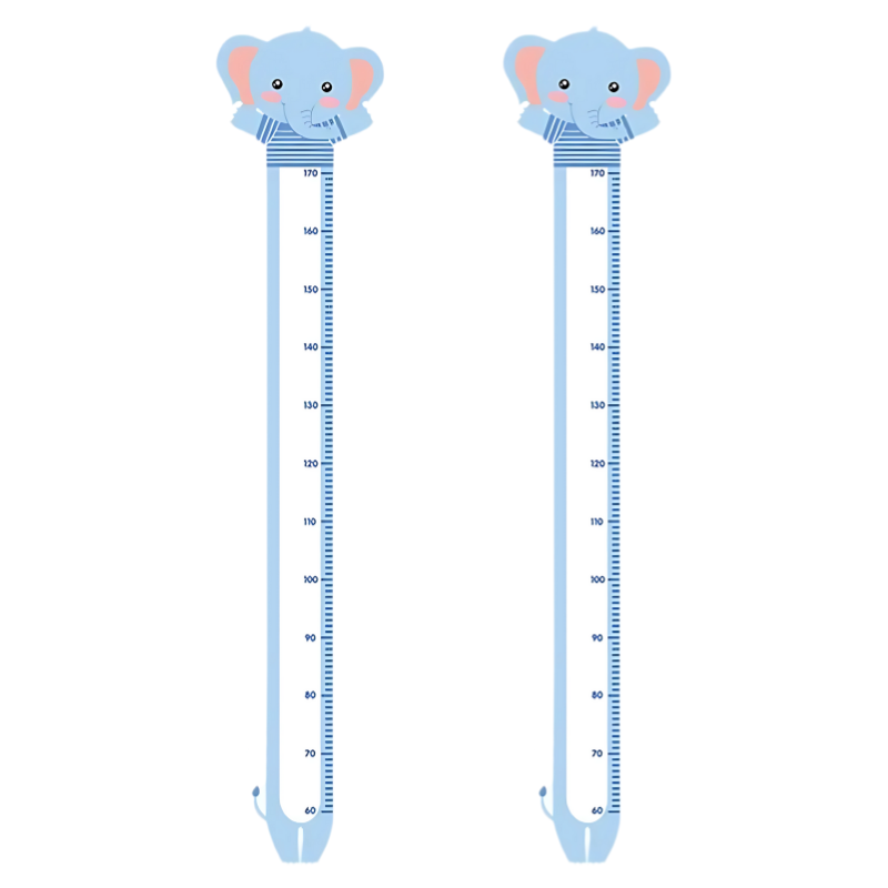 Jungle Animal Height Chart