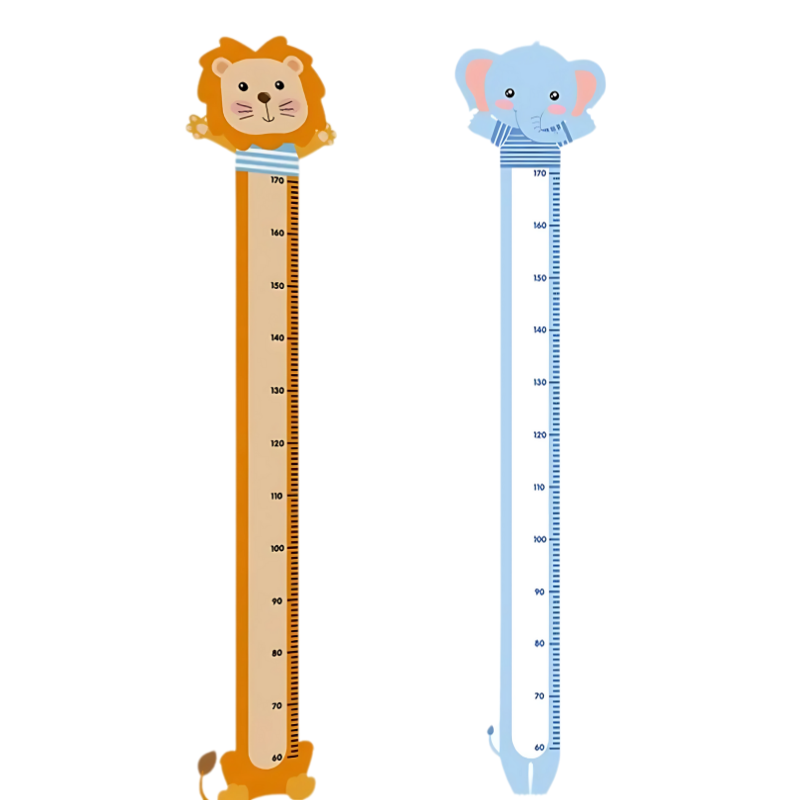 Jungle Animal Height Chart