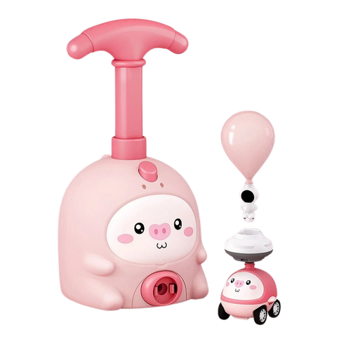 Balloon-Powered Car Set with Cute Astronaut - main product image