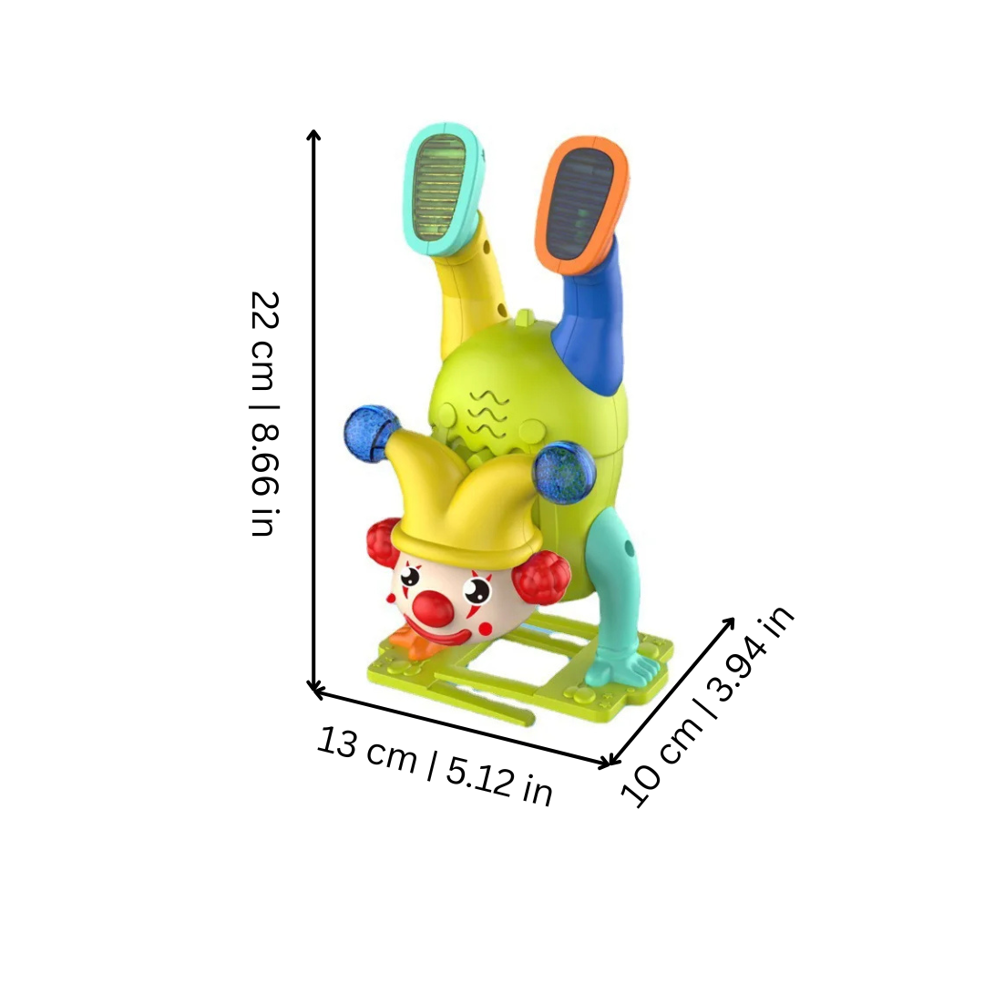 Upside-Down Clown Walking Toy for Giggle Play