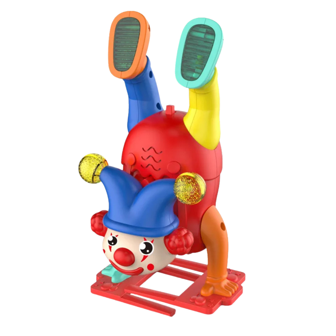 Upside-Down Clown Walking Toy for Giggle Play