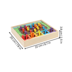 Montessori Worm Game for Color Matching Fun