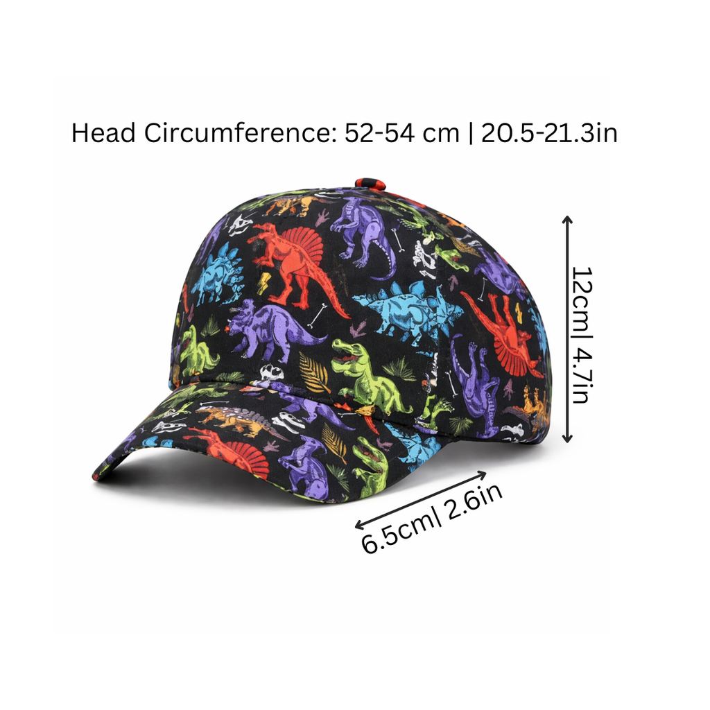 Adjustable Dinosaur Baseball Cap for Sunny Days