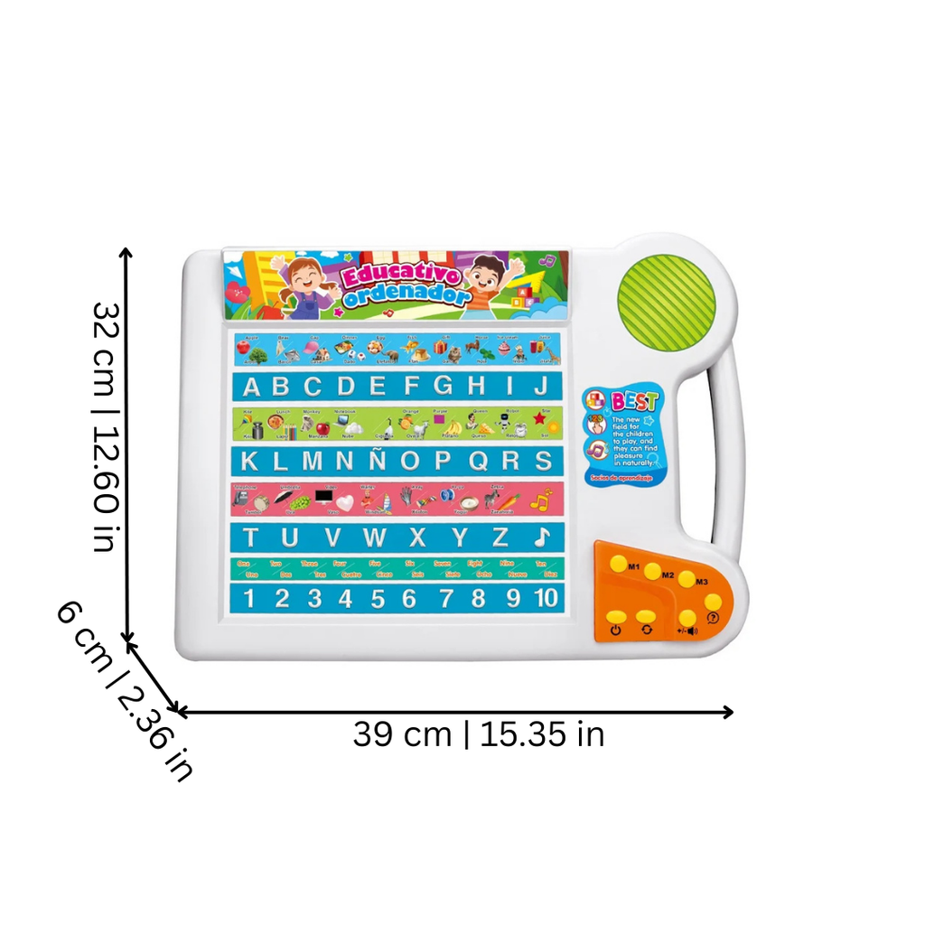 Montessori Bilingual Learning Pad for Early Education
