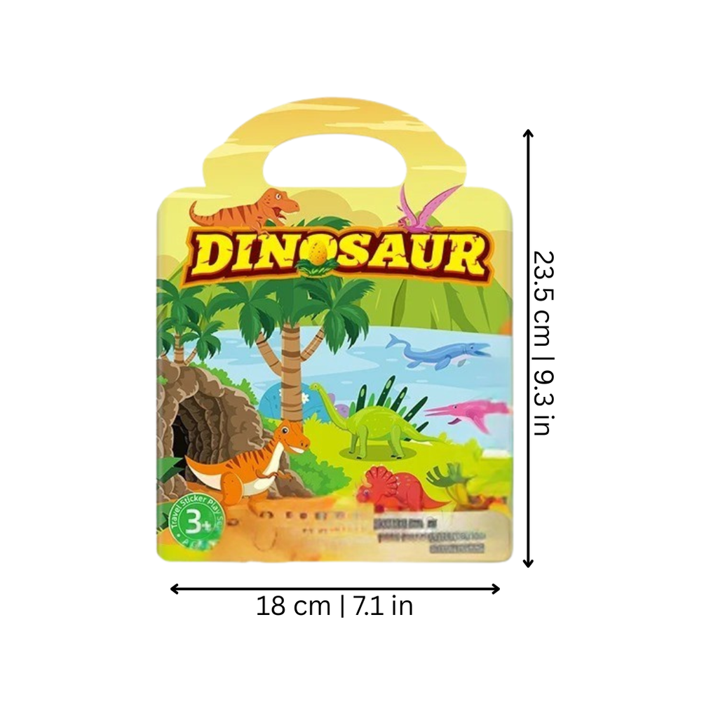 Reusable Sticker Book for Creative Scene Play
