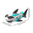 Electric Shark Toy for Music-Filled Action Play