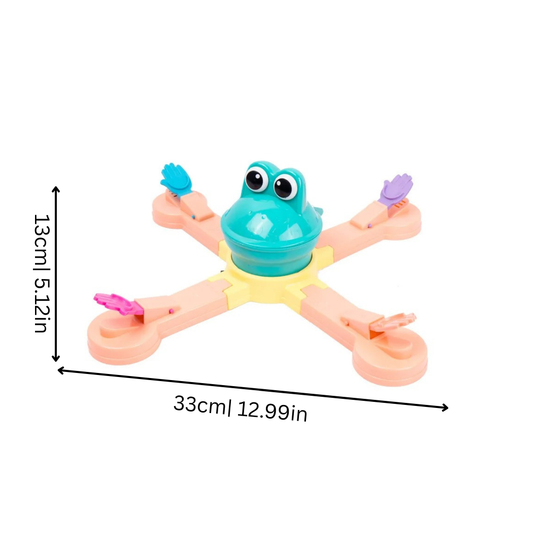 Frog and Turtle Bean-Eating Multiplayer Board Game