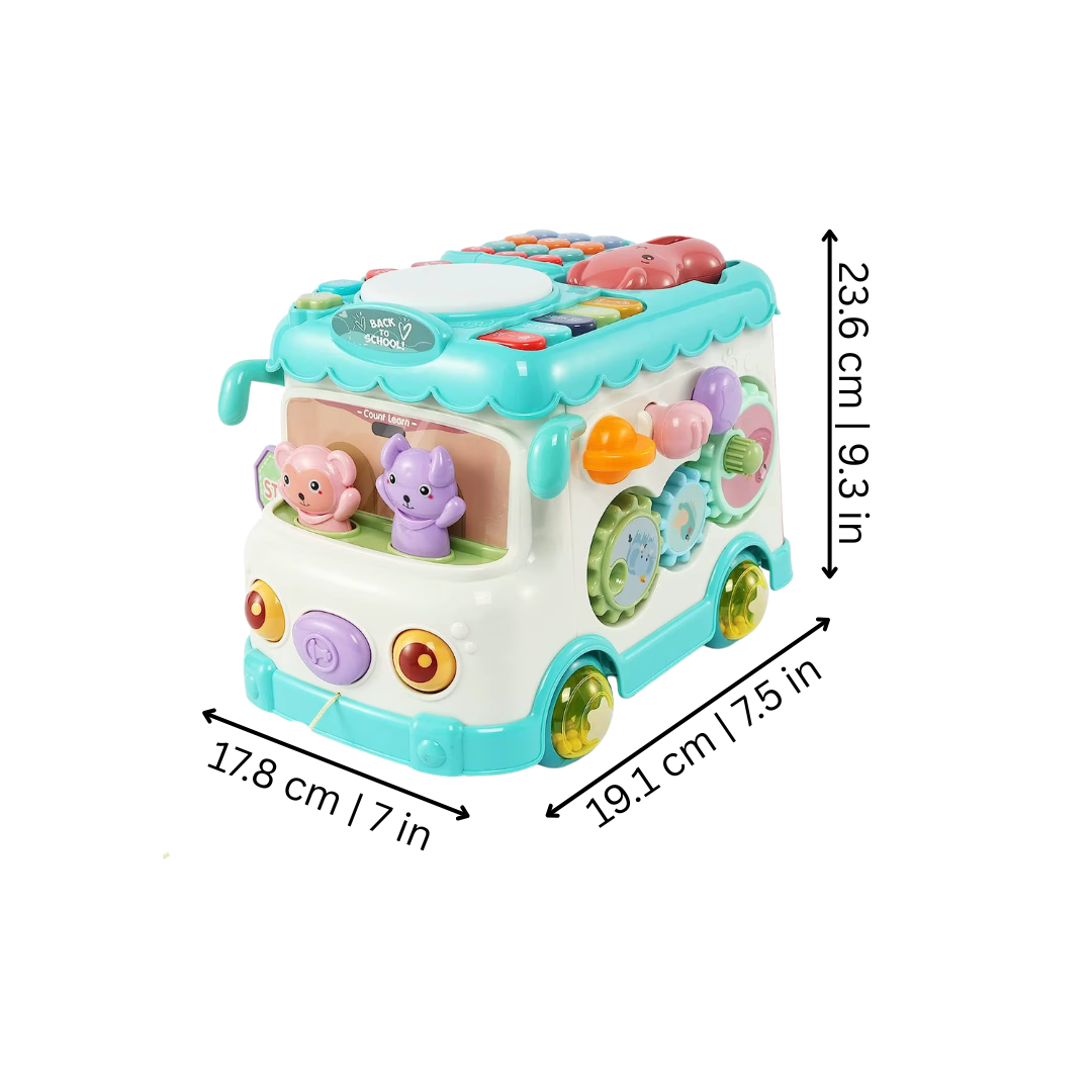 Multifunctional Activity Bus for Curious Toddlers
