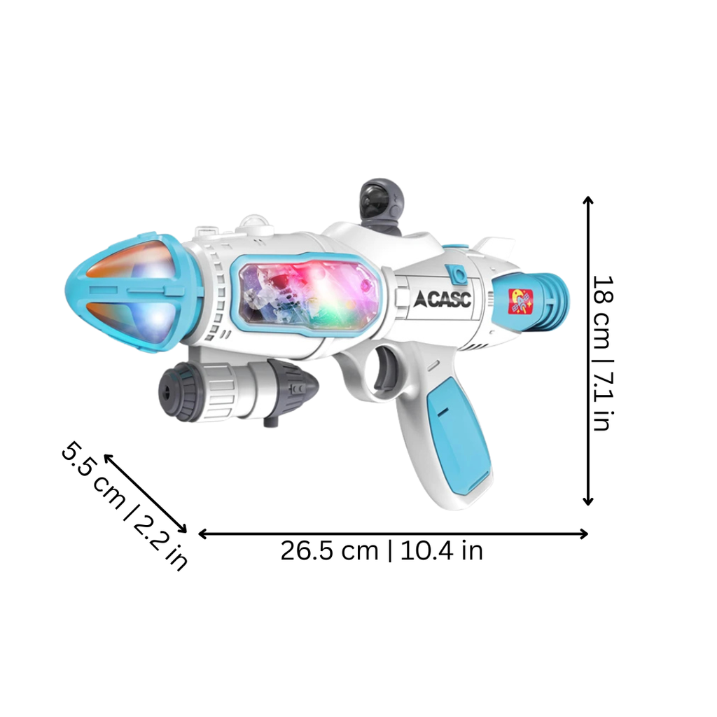 Space Toy Gun with Sound and Light Effects