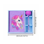 Cartoon Unicorn Writing Book for Little Creators