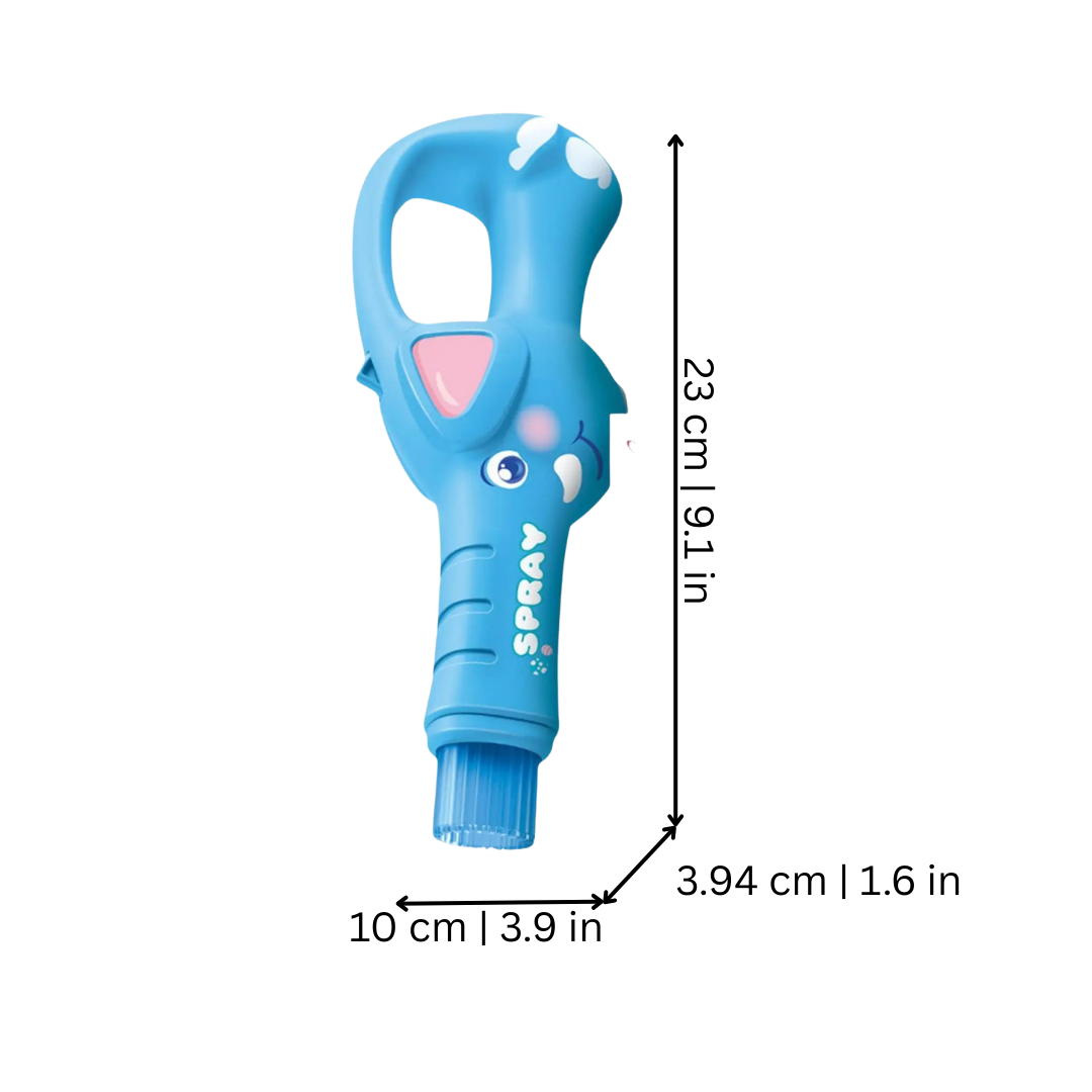 Rechargeable Bubble Maker with Lights and Bubble Mist