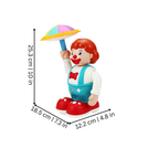 Electric Spinning Clown Toy with Music and Light Effects