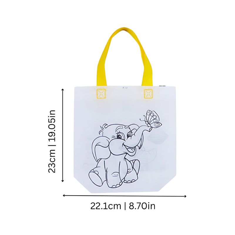 DIY Coloring Bags