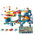 Epic Dinosaur and Space Race Track for Kids