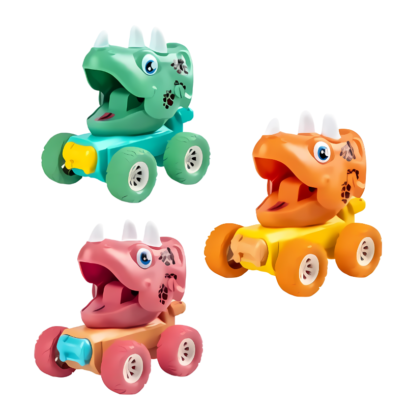 Dinosaur Push Car Toy