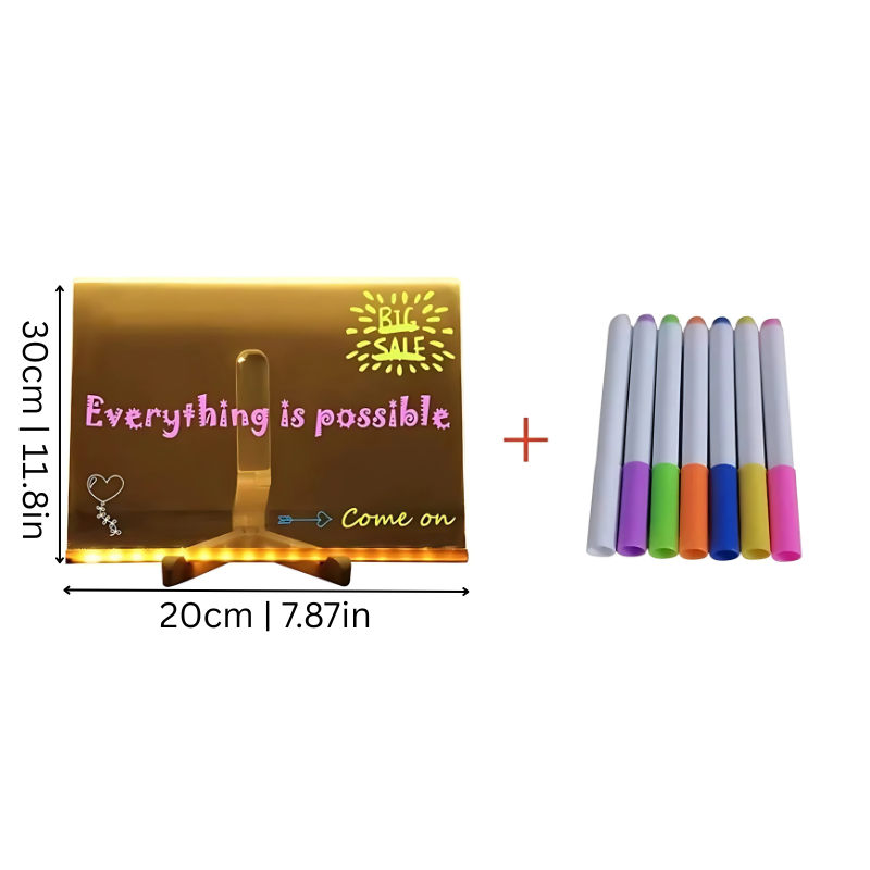 LED Drawing Board for Creative Kids