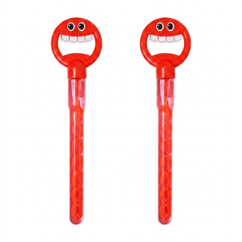 Smiley Bubble Blower For Colorful Summer Play