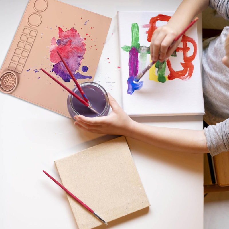 Explosion of Creativity and Endless Fun With, the Doodle Painting Mat