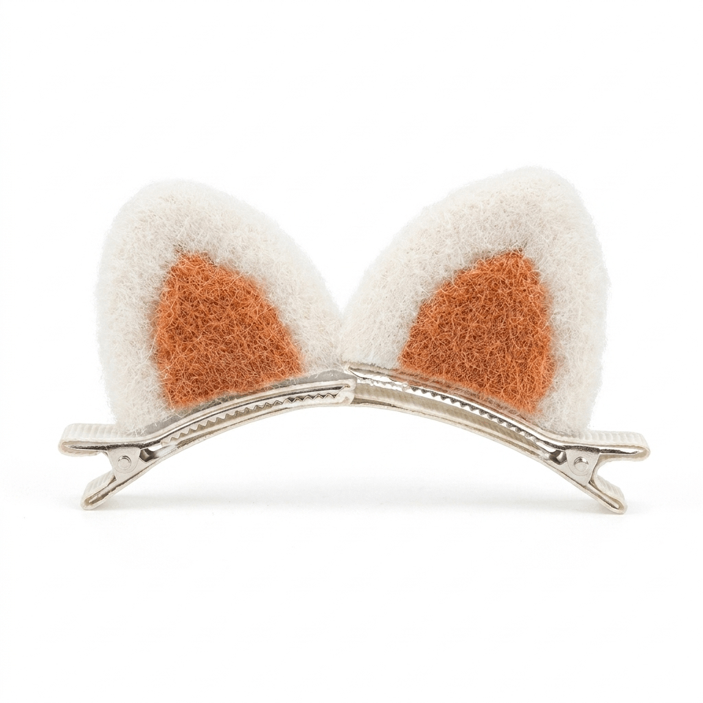Fluffy Cat Ear Hair Accessories for Girls and Dress-Up Fun