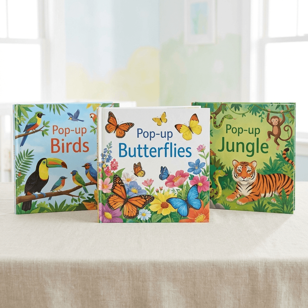 3D Pop-Up Dinosaur Book for Curious Little Readers
