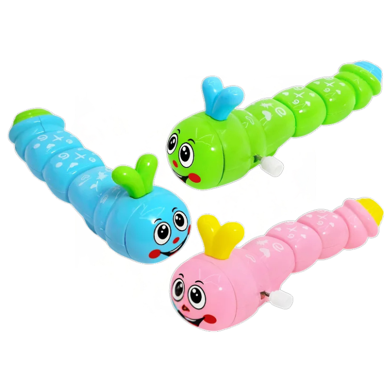 Set of Cheerful Wind-up Crawlers