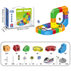 3D Train Routes with Mix-And-Match STEM Cubes