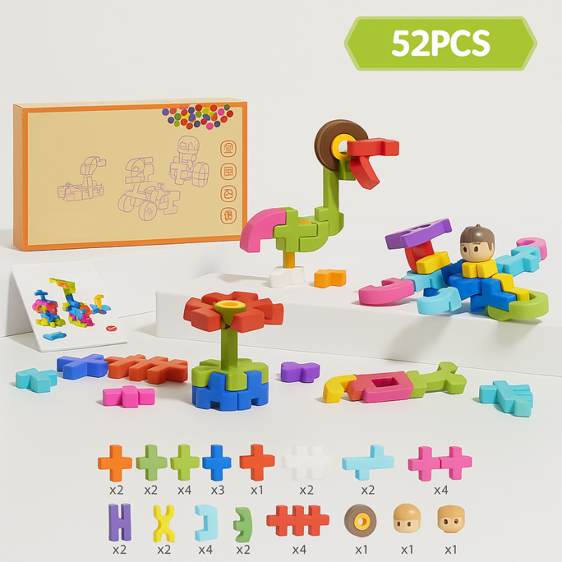 Large-Piece Construction Blocks