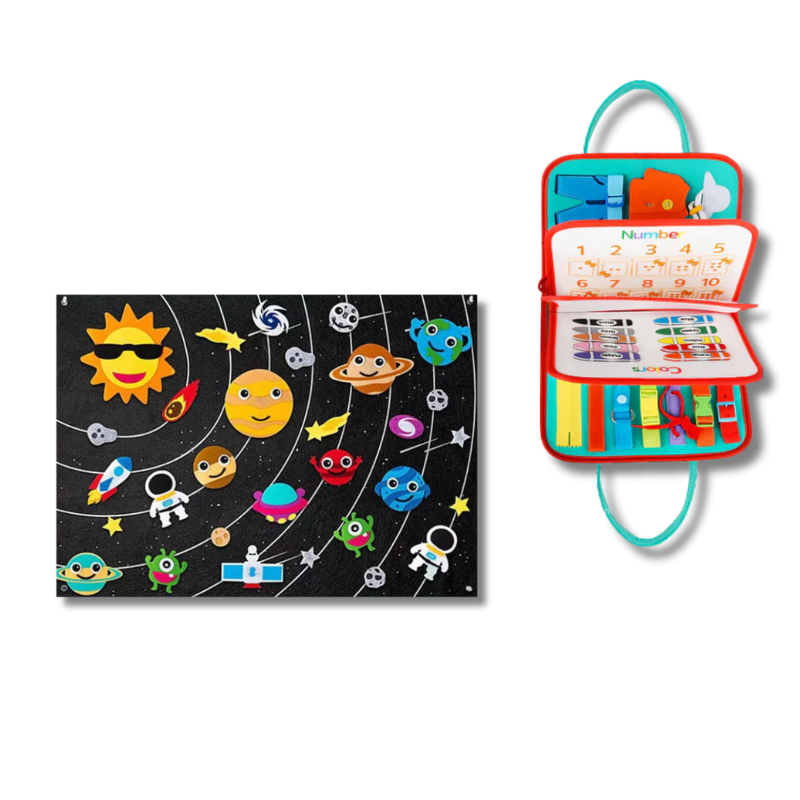 Montessori-inspired and Interactive Felt Board Experiences