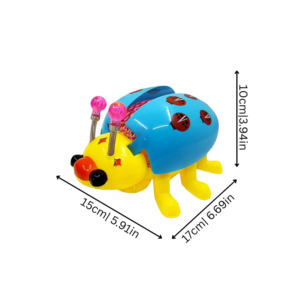 Delightful Crawling Ladybug Toy