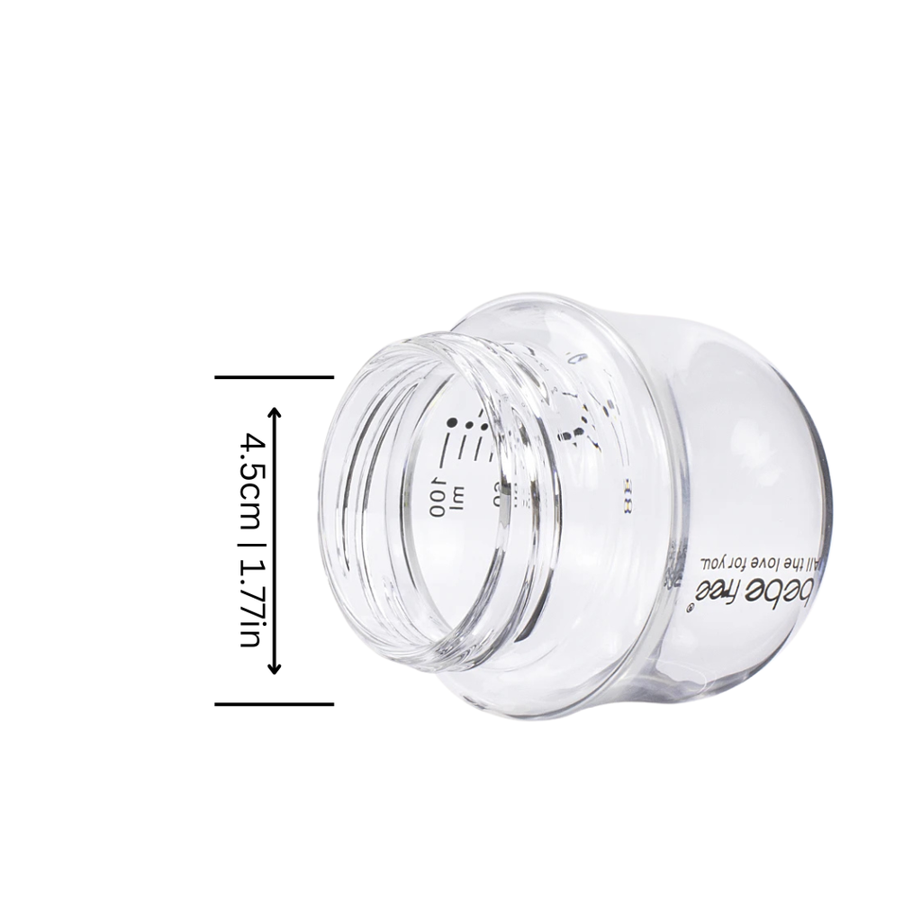 Cute Glass Baby Milk Bottle for Everyday Feeding