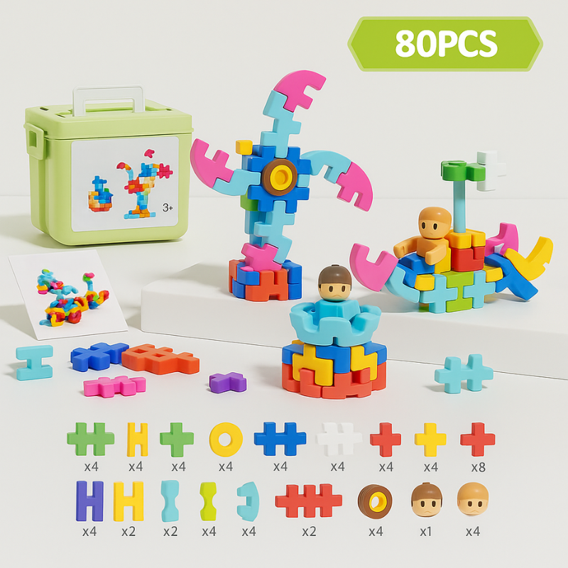 Large-Piece Construction Blocks