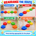 Light-Up Musical Stepping Stones for Kids