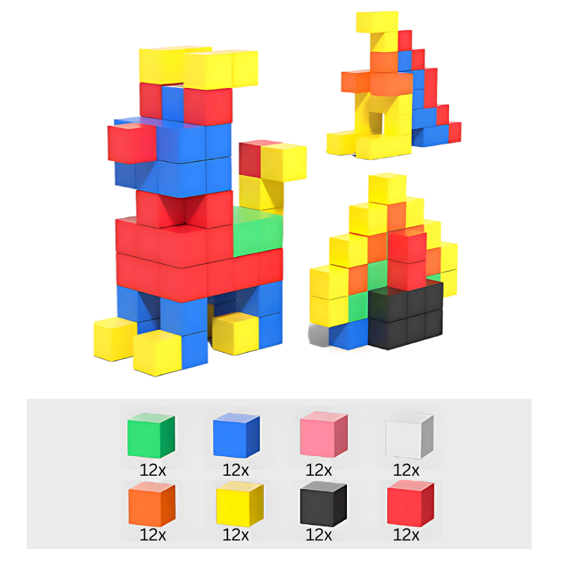 Magnetic Blocks for Creative STEM Learning